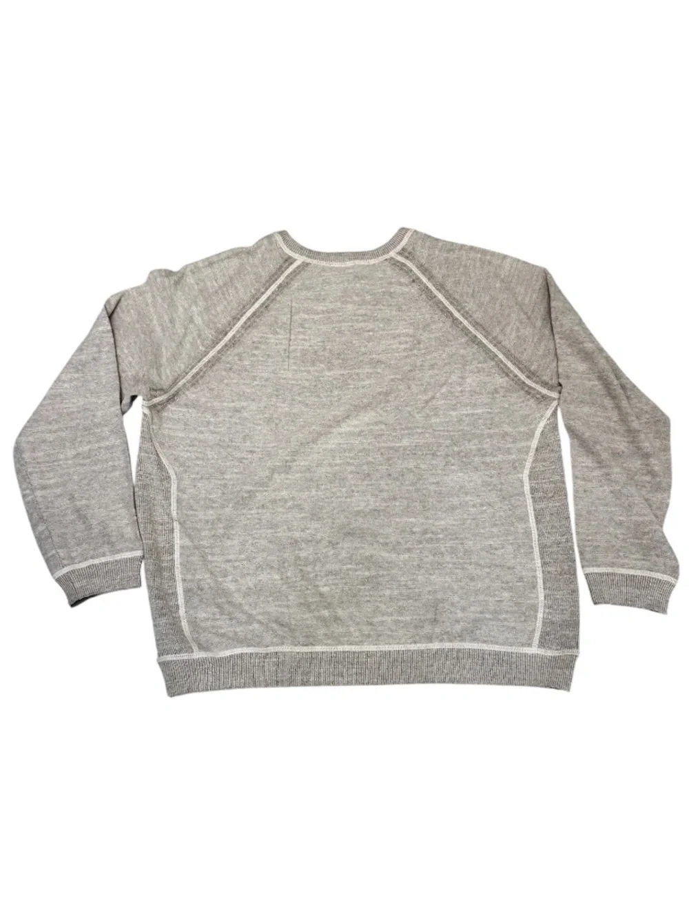 TOMMY BAHAMA BEIGE/OATMEAL SANDY BAY REVERSIBLE CREWNECK PULLOVER KNIT SWEATER